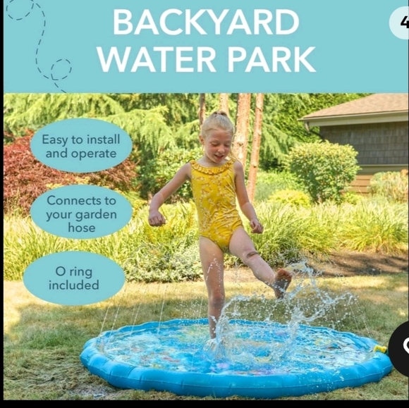 World map splash pad - Picture 3 of 4